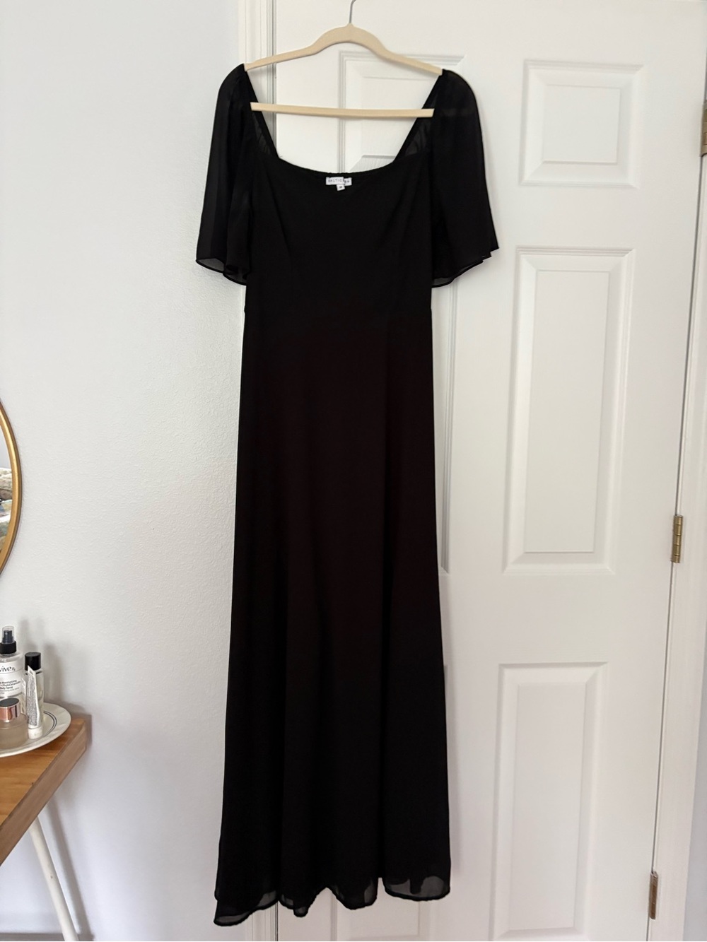 Baltic Born Sierra Dress Maxi Black Formal Bridesmaids Dress